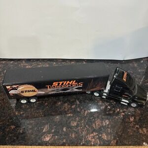 STIHL Timbersports XX 20th Anniversary Truck Diecast Race Cars Semi 1:24 Trailer